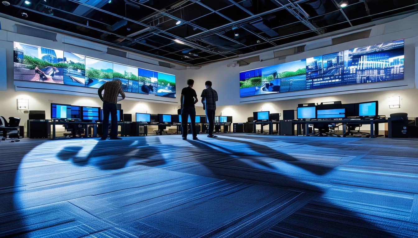 2025世界人形机器人运动会首场测试赛!机器人足球赛有多震撼