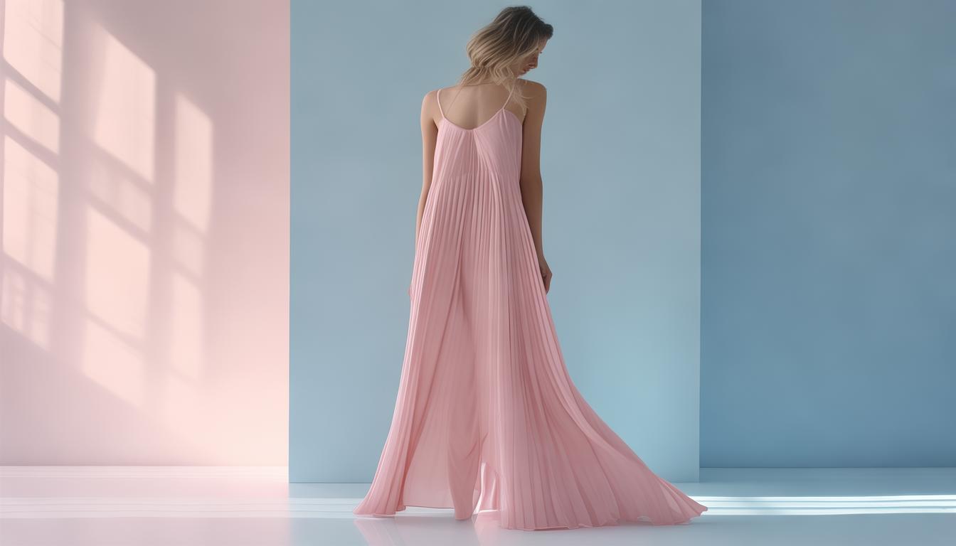 海贝连衣裙凭啥备受瞩目？简约直筒与飘逸长