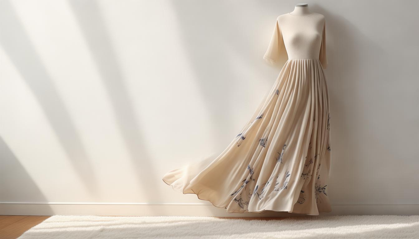 别具一格的荡领连衣裙,凭啥在时尚圈备受青