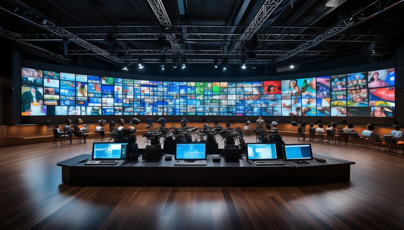 洛杉矶未来主义地标卢卡斯叙事艺术博物馆,