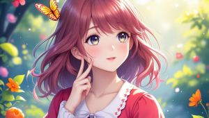 画摩羯座梦幻少女的绘画步骤与技巧