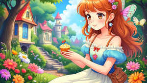 白羊座简单马尾的绘画教程