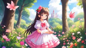 可爱射手座公主绘画教程:勾勒梦幻童话形象的秘诀