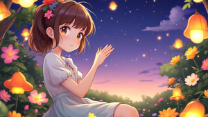 巨蟹座的小圆子绘画教程：从构思到落笔的每一步指南